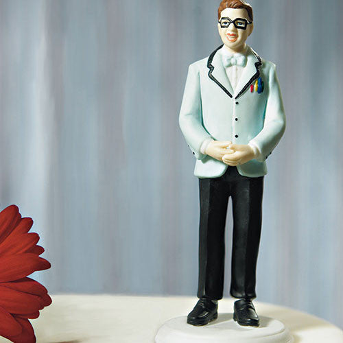 Geek Groom Mix & Match Cake Topper